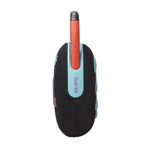 Портативная Bluetooth-колонка с карабином JBL Clip 5 Black and Orange - Фото 6