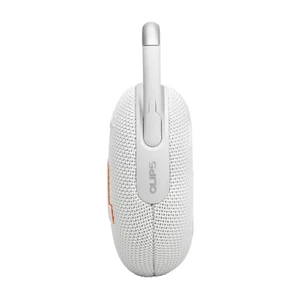 Портативная Bluetooth-колонка с карабином JBL Clip 5 White - Фото 6