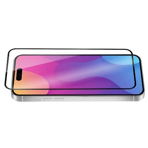 Захисне скло iLoungeMax Full Cover Glass 2.5D для iPhone 16 | 15 - Фото 3