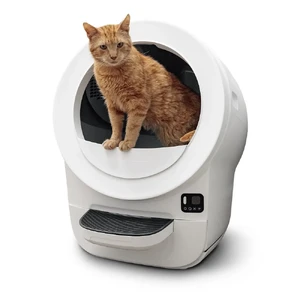 Самоочищающийся лоток для кошек Whisker Litter-Robot EVO White с Wi-Fi и контролем запаха - Фото 2