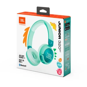 Дитячі бездротові Bluetooth-навушники JBL Junior 320BT Green - Фото 8