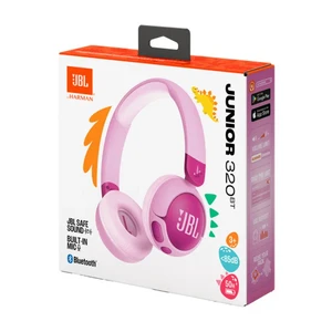 Дитячі бездротові Bluetooth-навушники JBL Junior 320BT Purple - Фото 8