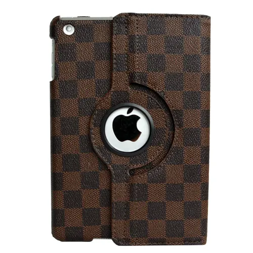 Шкіряний чохол 360 iLoungeMax LV Pattern Brown для iPad mini 4