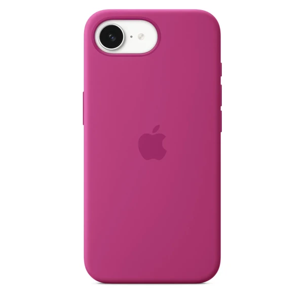 Силіконовий чохол Apple Silicone Case Fuchsia (MD3W4) для iPhone 16e