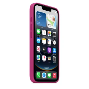 Силиконовый чехол Apple Silicone Case Fuchsia (MD3W4) для iPhone 16e - Фото 2