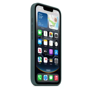 Силіконовий чохол Apple Silicone Case Lake Green (MD3X4) для iPhone 16e - Фото 2