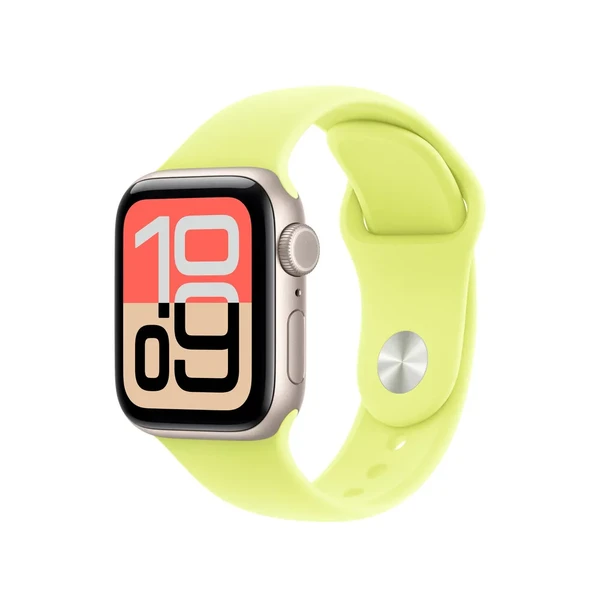 Ремінець Apple Sport Band Neon Yellow для Apple Watch 41mm | 40mm | 38mm Розмір S/M