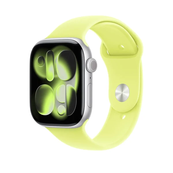 Ремінець Apple Sport Band Neon Yellow для Apple Watch 49mm | 46mm | 45mm | 44mm Розмір S/M