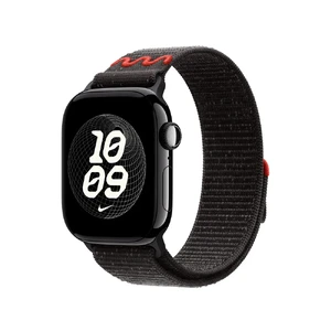 Ремешок Apple Nike Sport Midnight Black для Apple Watch 42mm | 41mm | 40mm | 38mm  - Фото 1