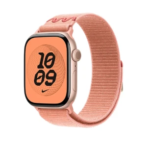 Ремешок Apple Nike Sport Alpenglow Pink для Apple Watch 49mm | 46mm | 45mm | 44mm  - Фото 1