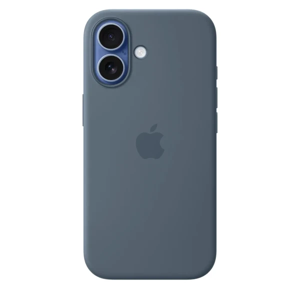 Силіконовий чохол Apple Silicone Case with MagSafe Anchor Blue для iPhone 17