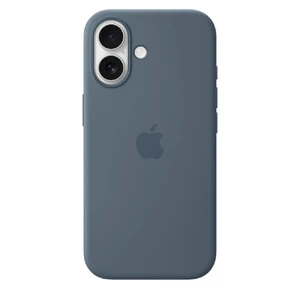 Силиконовый чехол Apple Silicone Case with MagSafe Anchor Blue для iPhone 17 - Фото 4