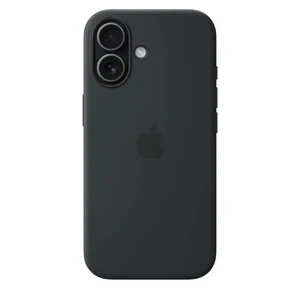 Силіконовий чохол Apple Silicone Case with MagSafe Black для iPhone 17 - Фото 2