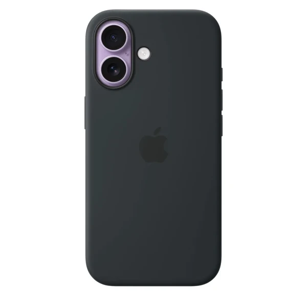 Силіконовий чохол Apple Silicone Case with MagSafe Black для iPhone 17