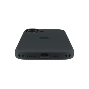 Силіконовий чохол Apple Silicone Case with MagSafe Black для iPhone 17 - Фото 7