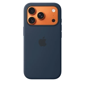 Силиконовый чехол Apple Silicone Case with MagSafe Midnight для iPhone 17 Pro  - Фото 1