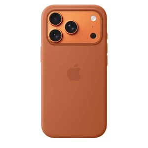 Силіконовий чохол Apple Silicone Case with MagSafe Terra Cotta для iPhone 17 Pro  - Фото 1