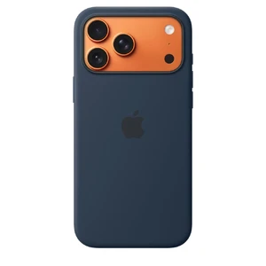 Силиконовый чехол Apple Silicone Case with MagSafe Midnight для iPhone 17 Pro Max  - Фото 1