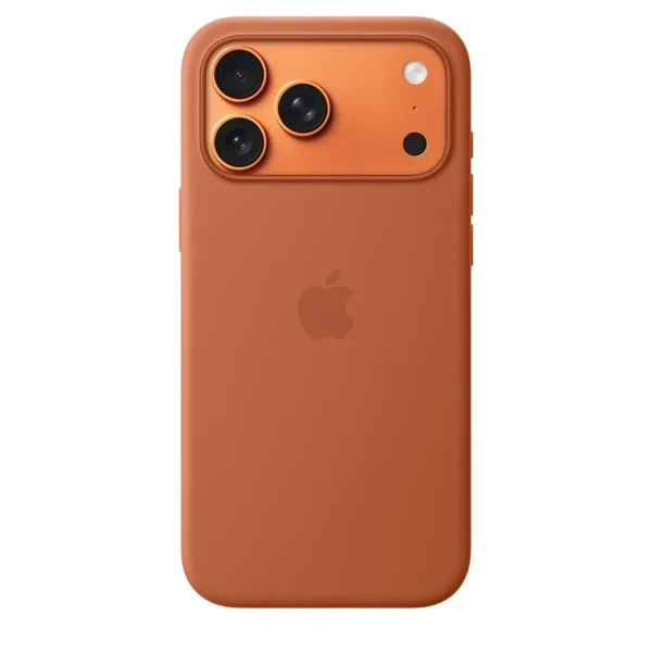 Силіконовий чохол Apple Silicone Case with MagSafe Terra Cotta для iPhone 17 Pro Max у Львові