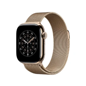 Ремешок Apple Milanese Loop Gold для Apple Watch 41mm | 40mm | 38mm  - Фото 1