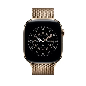 Ремешок Apple Milanese Loop Gold для Apple Watch 49mm | 46mm | 45mm | 44mm Размер M/L - Фото 3