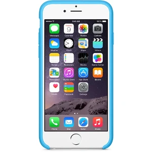 Силіконовий чохол Apple Silicone Case Blue (MGQJ2) для iPhone 6 | 6s - Фото 3