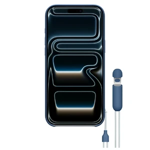 Чохол зі шнурком-підставкою Beats Kickstand Case with MagSafe and Camera Control Bedrock Blue для iPhone 17 Pro Max - Фото 2