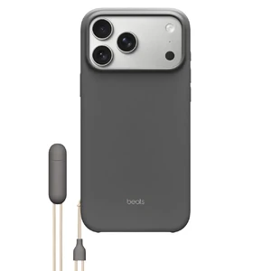Чохол зі шнурком-підставкою Beats Kickstand Case with MagSafe and Camera Control Granite Gray для iPhone 17 Pro Max