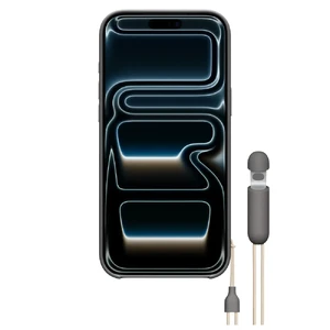 Чехол со шнурком-подставкой Beats Kickstand Case with MagSafe and Camera Control Granite Gray для iPhone 17 Pro Max - Фото 2