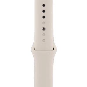 Смарт-часы Apple Watch Series 8 GPS+Cellural, 41mm Gold Stainless Steel Case with Starlight Sport Band (MNJC3) - Фото 3