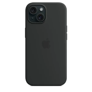 Силиконовый чехол Apple Silicone Case c MagSafe Black (MT103) для iPhone 15 Plus - Фото 7