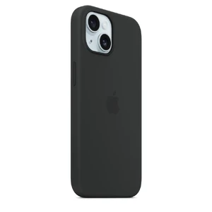 Силиконовый чехол Apple Silicone Case c MagSafe Black (MT103) для iPhone 15 Plus - Фото 2