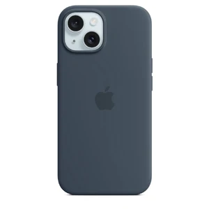 Силіконовий чохол Apple Silicone Case з MagSafe Storm Blue (MT123) для iPhone 15 Plus MT123 - Фото 1
