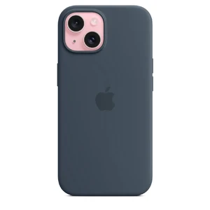 Силіконовий чохол Apple Silicone Case з MagSafe Storm Blue (MT123) для iPhone 15 Plus - Фото 4