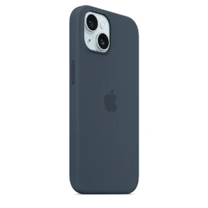 Силіконовий чохол Apple Silicone Case з MagSafe Storm Blue (MT123) для iPhone 15 Plus - Фото 2