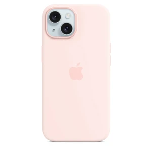 Силиконовый чехол Apple Silicone Case c MagSafe Light Pink (MT143) для iPhone 15 Plus MT143 - Фото 1