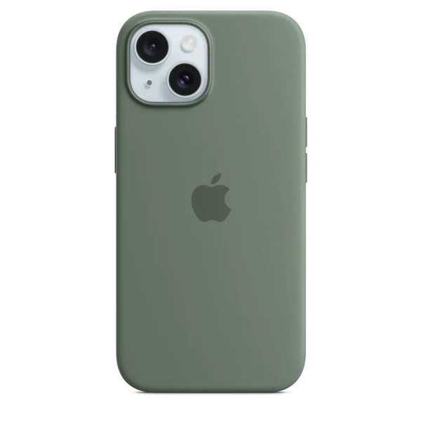 Силіконовий чохол Apple Silicone Case з MagSafe Cypress (MT0X3) для iPhone 15