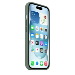 Силиконовый чехол Apple Silicone Case c MagSafe Cypress (MT183) для iPhone 15 Plus - Фото 3