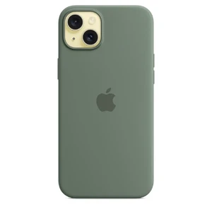 Силиконовый чехол Apple Silicone Case c MagSafe Cypress (MT183) для iPhone 15 Plus - Фото 5
