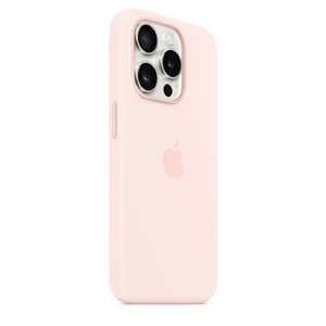Силиконовый чехол Apple Silicone Case c MagSafe Light Pink (MT1F3) для iPhone 15 Pro - Фото 2