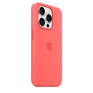 Силиконовый чехол Apple Silicone Case c MagSafe Guava (MT1G3) для iPhone 15 Pro - Фото 2