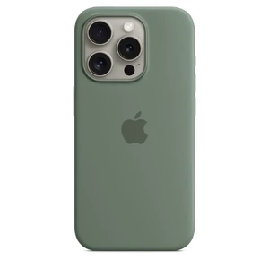 Силіконовий чохол Apple Silicone Case з MagSafe Cypress (MT1J3) для iPhone 15 Pro - Фото 4