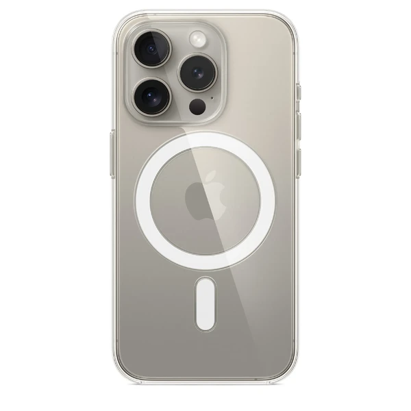 Прозорий чохол Apple Clear Case з MagSafe (MT223) для iPhone 15 Pro у Кропивницькому