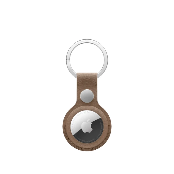 Брелок с кольцом Apple FineWoven Key Ring Taupe (MT2L3) для AirTag