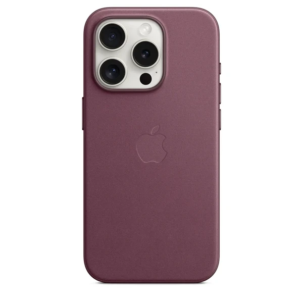 Захисний чохол Apple FineWoven Case з MagSafe Mulberry (MT4L3) для iPhone 15 Pro