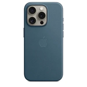 Защитный чехол Apple FineWoven Case с MagSafe Pacific Blue (MT4Y3) для iPhone 15 Pro Max - Фото 6