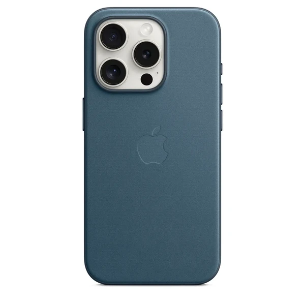 Захисний чохол Apple FineWoven Case з MagSafe Pacific Blue (MT4Y3) для iPhone 15 Pro Max