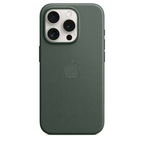 Захисний чохол Apple FineWoven Case з MagSafe Evergreen (MT503) для iPhone 15 Pro Max