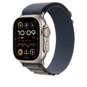 Ремешок Apple Alpine Loop Blue для Apple Watch Ultra 2 49 mm | 45 mm | 44 mm Размер S (MT5J3) MT5J3 - Фото 1