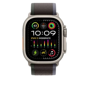 Ремешок Apple Trail Loop Blue/Black для Apple Watch Ultra 2 49 mm | 45 mm | 44 mm Размер M/L (MT613) - Фото 2